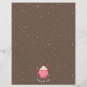 かわいいクリスマスクッキー交換パーティーチラシ (裏面)