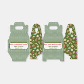 かわいいクリスマスクッキー フェイバーボックス (折り畳みなし)