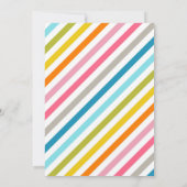 かわいいクリスマスコッキーデコレーション パーティー招待状 招待状 (裏面)