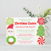 かわいいクリスマスコOKIE交換パーティー 招待状 (スタンド正面)