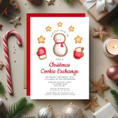 かわいいクリスマスコOKIE交換用雪だるま 招待状