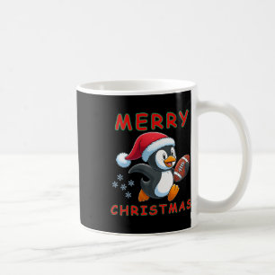 かわいいクリスマスサッカーペンギン コーヒーマグカップ