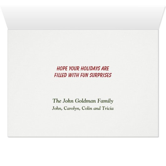 かわいいクリスマスサプライズCorgiギフトドッグ (内部横(下))