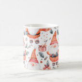 かわいいクリスマスサンタクロース コーヒーマグカップ (中央)