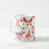 かわいいクリスマスサンタクロース コーヒーマグカップ (正面左)