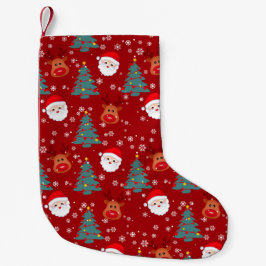 かわいいクリスマスサンタトナカイ |クリスマス休暇 スモールクリスマスストッキング