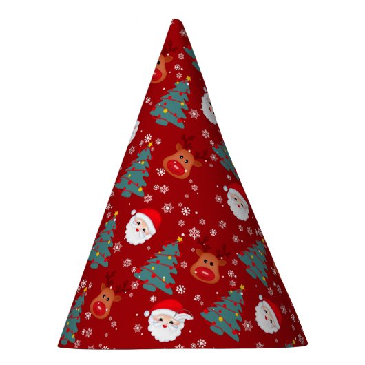 かわいいクリスマスサンタトナカイ |クリスマス休暇 パーティーハット (右)