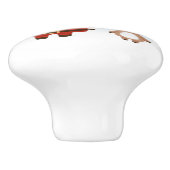 かわいいクリスマスサンタ&トナカイ セラミックノブ (側面)