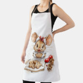 かわいいクリスマスシェフマウス エプロン (インサイチュ)