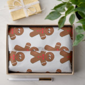 かわいいクリスマスジンガーブレッドボーイ 薄葉紙 (ギフト)