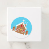 かわいいクリスマスジンジャーブレッドハウス フェイバータグ (インサイチュ)