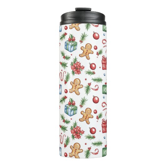 かわいいクリスマスジンジャーブレッドマン タンブラー (正面)