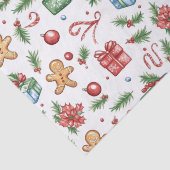 かわいいクリスマスジンジャーブレッドマン 薄葉紙 (詳細)