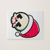 かわいいクリスマススカル ジグソーパズル (横)