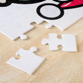 かわいいクリスマススカル ジグソーパズル (側面)