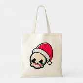 かわいいクリスマススカル トートバッグ (裏面)