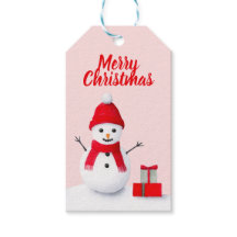 かわいいクリスマススノーマンパステル水彩トレンディー