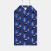 かわいいクリスマススパイダーのギフトタグ ギフトタグ (裏面)