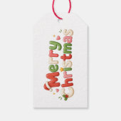 かわいいクリスマスタグ ギフトタグ (裏面)