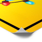 かわいいクリスマスダック漫画Santa-68362 ポスター (角)