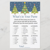 かわいいクリスマスツリーあなたの財布のゲームの中に何がある (正面)