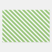 かわいいクリスマスツリーのラッピングペーパー3枚セット ラッピングペーパーシート (正面2)