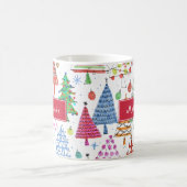 かわいいクリスマスツリーの名前 コーヒーマグカップ (中央)