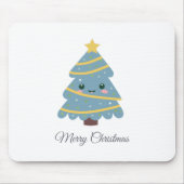 かわいいクリスマスツリーマウスパッド マウスパッド (正面)