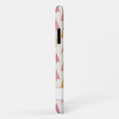 かわいいクリスマスツリー赤面ピンクパターン名 Case-Mate iPhoneケース (裏面/右)