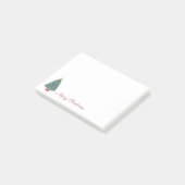 かわいいクリスマスツリー ポストイット (アングル)