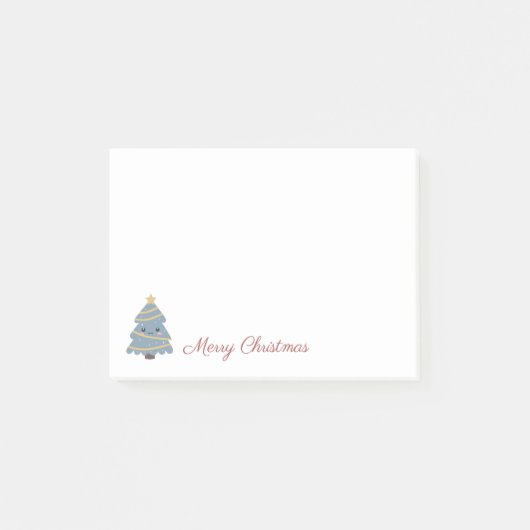 かわいいクリスマスツリー ポストイット (正面)