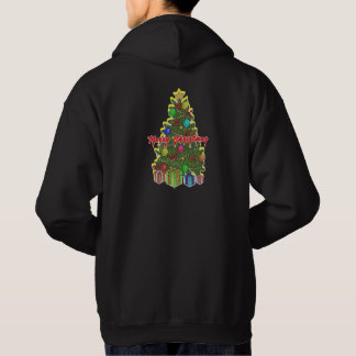 かわいいクリスマスツリーTシャツ パーカ