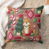 かわいいクリスマステーマ枕 クッション (ブランケット)