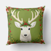 かわいいクリスマスディアー クッション (裏面)
