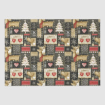 かわいいクリスマストナカイのパターン