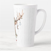 かわいいクリスマストナカイオーナメント |木素朴材 カフェラテマグ (右)