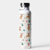 かわいいクリスマストナカイ ウォーターボトル (右面)