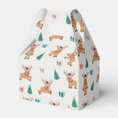 かわいいクリスマストナカイ フェイバーボックス (裏面サイド)