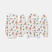 かわいいクリスマストナカイ フェイバーボックス (折り畳みなし)