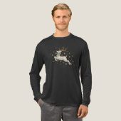 かわいいクリスマストリ トライブレンドTシャツ (正面全体)