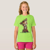 かわいいクリスマストリ Tシャツ (正面フル)