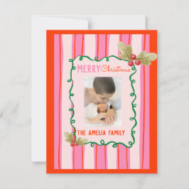 かわいいクリスマスドゥードル写真 シーズンカード