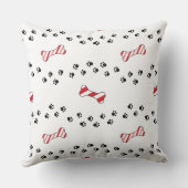 かわいいクリスマスドッグ クッション (裏面)