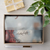 かわいいクリスマスネズミティッシュペーパー 薄葉紙 (ギフト)