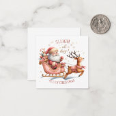 かわいいクリスマスノテレツ ノートカード (正面/裏面インサイチュ)