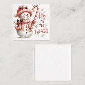 かわいいクリスマスノテレツ ノートカード (正面/裏面)