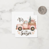 かわいいクリスマスノテレツ ノートカード (正面/裏面インサイチュ)