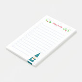 かわいいクリスマスノームのやることメモ ポストイット (アングル)