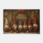 かわいいクリスマスノームのドアマット ドアマット (正面)
