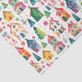 かわいいクリスマスハウス 薄葉紙 (詳細)